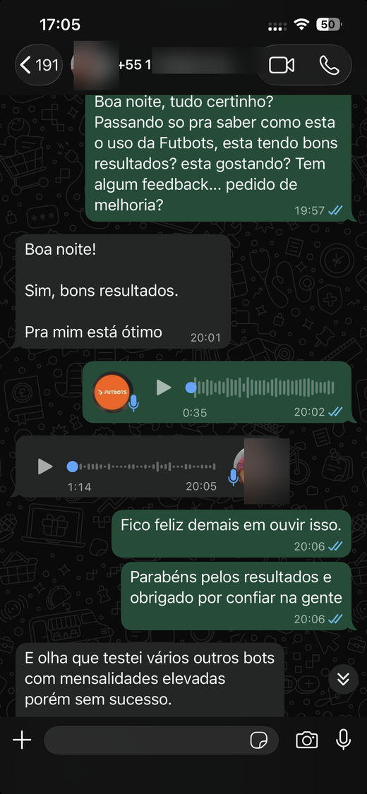 Depoimento de cliente 2